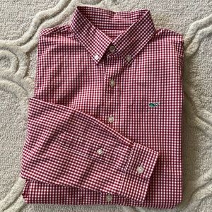 Vineyard Vines Boys Large Whale Button Down